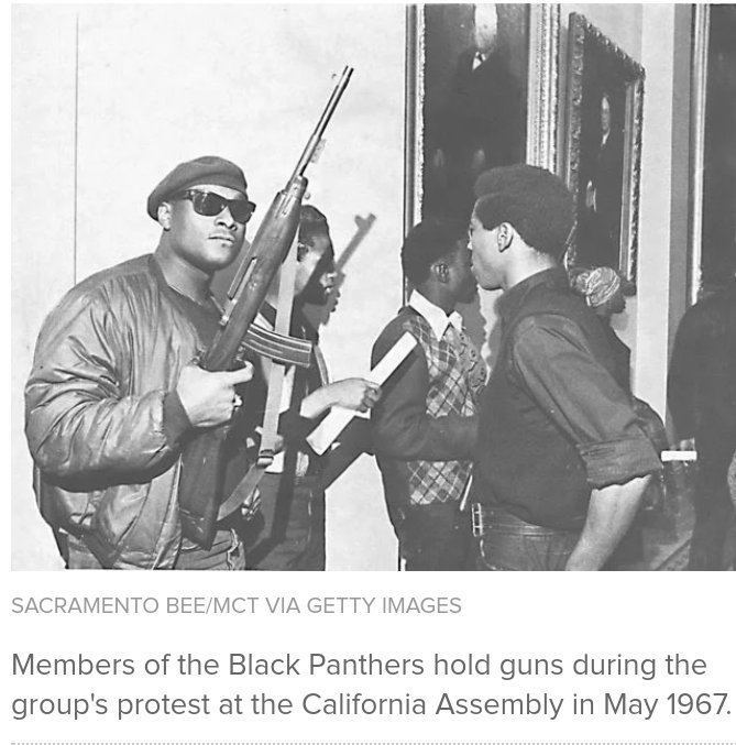 The Black Panther Party and The NRA…… The NRA love to boast of their unwavering support of the 2nd Amendment..right?         They blinked once, hold on to your Venti Frappuccino.